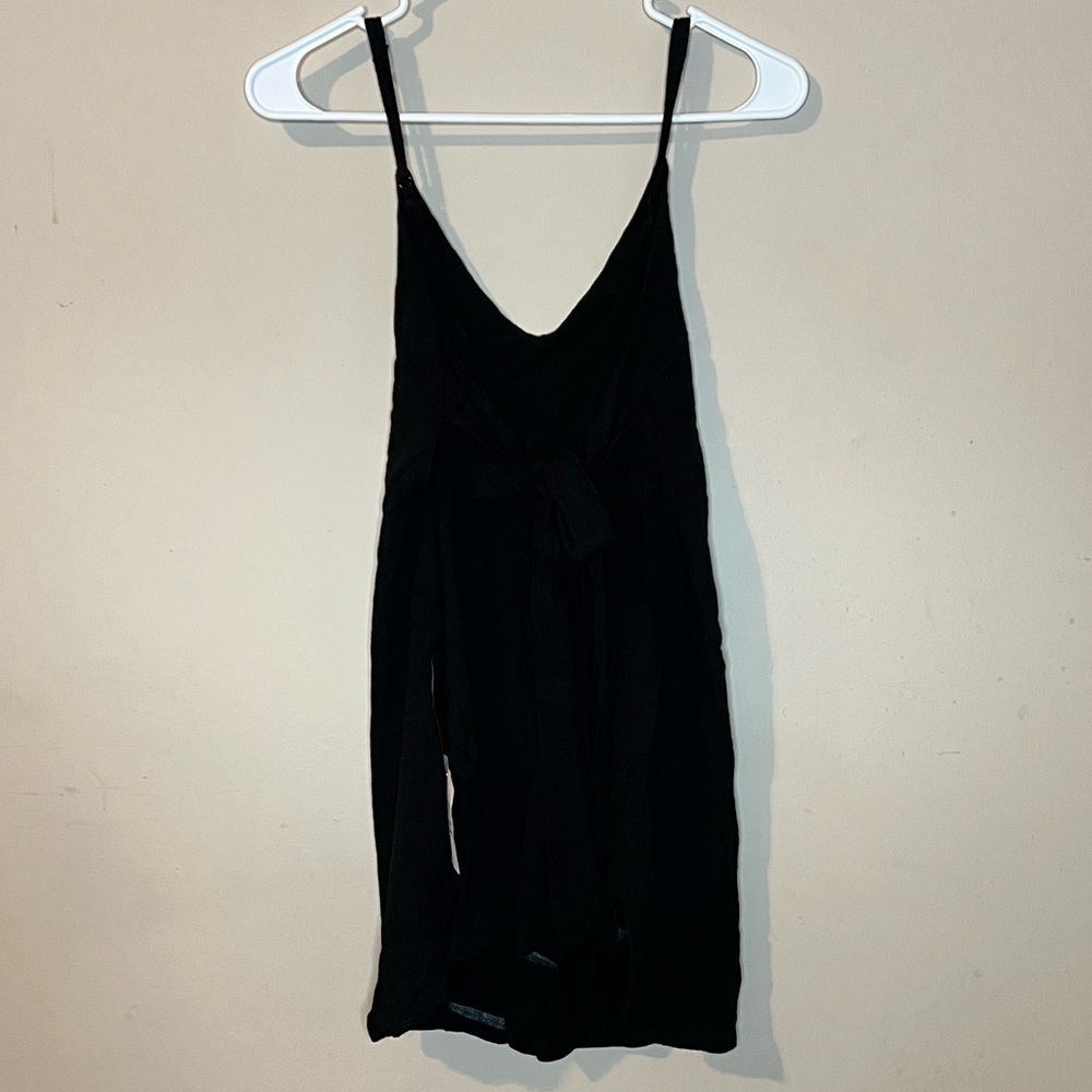 Topshop Linen Blend Romper - Picture 3 of 5